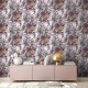 Tapet jungla cu design vintage - decorare