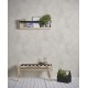 Tapet frunze tropicale crem-gri - decorare
