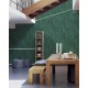 Tapet industrial verde metalic - decorare