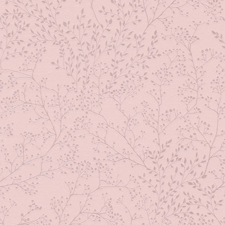 Tapet floral Trendwall roz