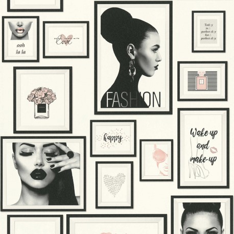 Tapet design Rame foto negre
