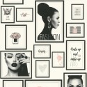 Tapet design Rame foto negre