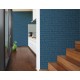 Tapet Caramida albastra - decorare