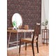 Tapet mozaic oriental maro-rosu - decorare