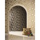Tapet Versace - Medusa negru-auriu - decorare