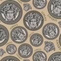 Tapet Versace - Medusa bej