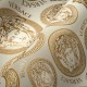 Tapet Versace - Medusa crem - detaliu