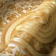 Tapet design Versace auriu - detaliu