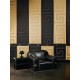Tapet negru Versace - decorare