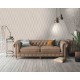 Tapet retro Geo Effect gri - decorare