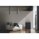 Tapet retro Geo Effect gri - decorare