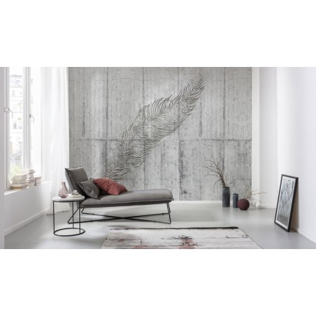 Fototapet design Pana in beton - decorare