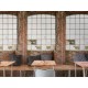Fototapet Fereastra stil industrial - decorare 3 buc