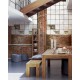 Fototapet Fereastra stil industrial - decorare 2 buc