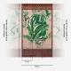 Fototapet vintage Plante tropicale - dimensiuni