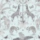 Fototapet jungla Animale africane - detaliu