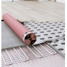 Montare Folie parchet Multiprotec 1000 cu banda adeziva Alu-Tape