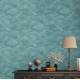 Tapet abstract Dealuri verde-argintiu - decorare