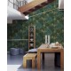 Tapet Pop Art frunze verzi - decorare