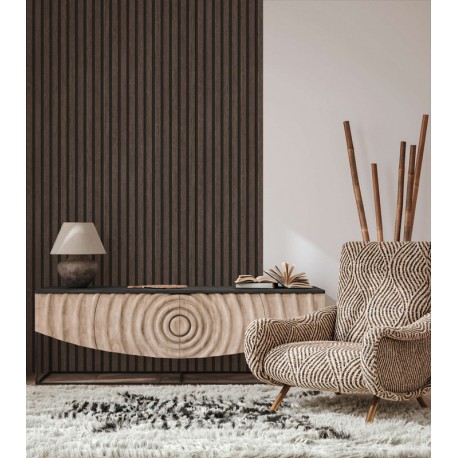 Tapet riflaj nuc - decorare