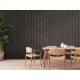 Tapet riflaj Wenge Gabon - decorare