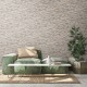 Tapet living Perete piatra bej - decorare