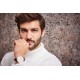 Tapet industrial negru-ruginiu - decorare