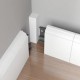 Coltar universal plinta Vega - montare colt interior