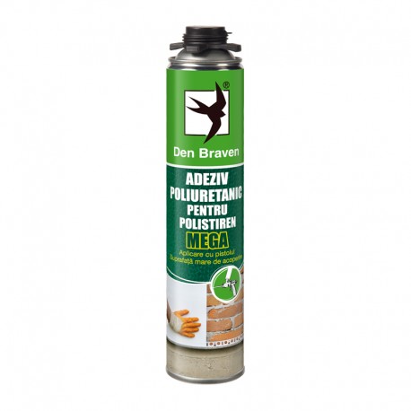 Adeziv polistiren PU Mega Den Braven 870 ml