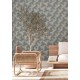 Tapet abstract Cuburi bleumarin - decorare