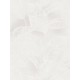 Tapet ecologic cu motiv vegetal alb-gri