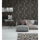 Tapet piatra neagra cu nervuri aurii - decor