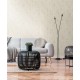 Tapet texturat bej cu sclipiri metalice - decor