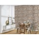 Tapet piatra aparenta maro-gri - decor
