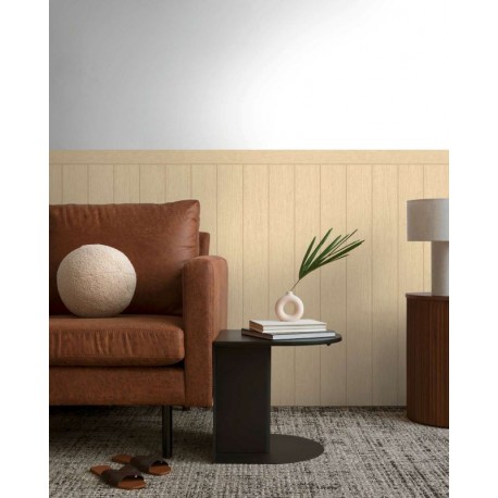 Tapet soclu lambriu bej - decor