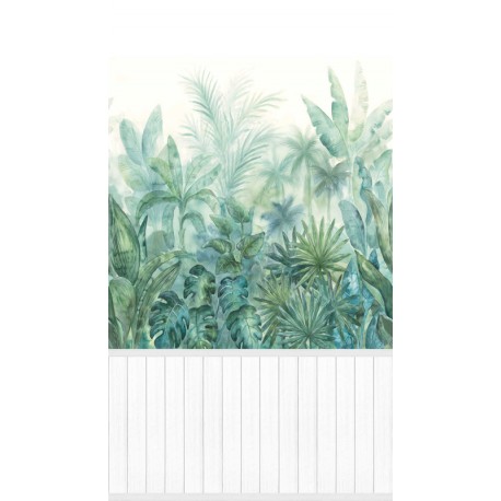 Fototapet cu soclu Frunze tropicale