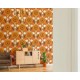 Tapet retro cu flori mari 5304 - decor