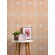 Tapet Retro Chic portocaliu - decor