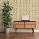 Tapet Disco Chic maro-verde - decor