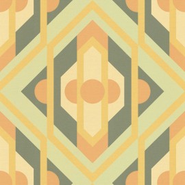 Tapet Retro geometric 5312