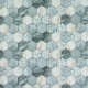 Autocolant Mozaic hexagonal