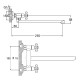 Baterie perete bucatarie DTZ12-B