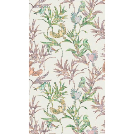 Fototapet natura Pasari multicolore