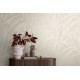 Tapet Frunze palmier alb-gri