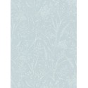Tapet floral texturat albastru