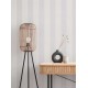 Tapet cu dungi late gri deschis