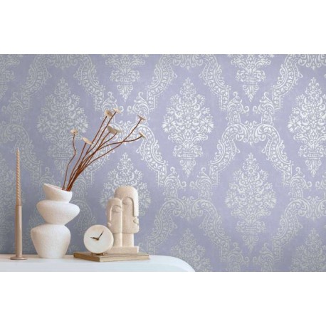 Tapet elegant stil Baroc lila