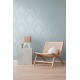 Tapet elegant stil Baroc turcoaz deschis