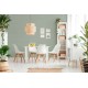 Tapet imitatie textil verde deschis
