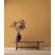 Tapet imitatie textil galben curry